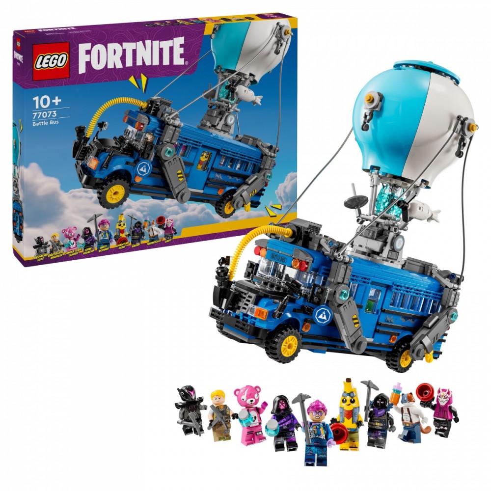 Mūšio autobusas lego fortnite