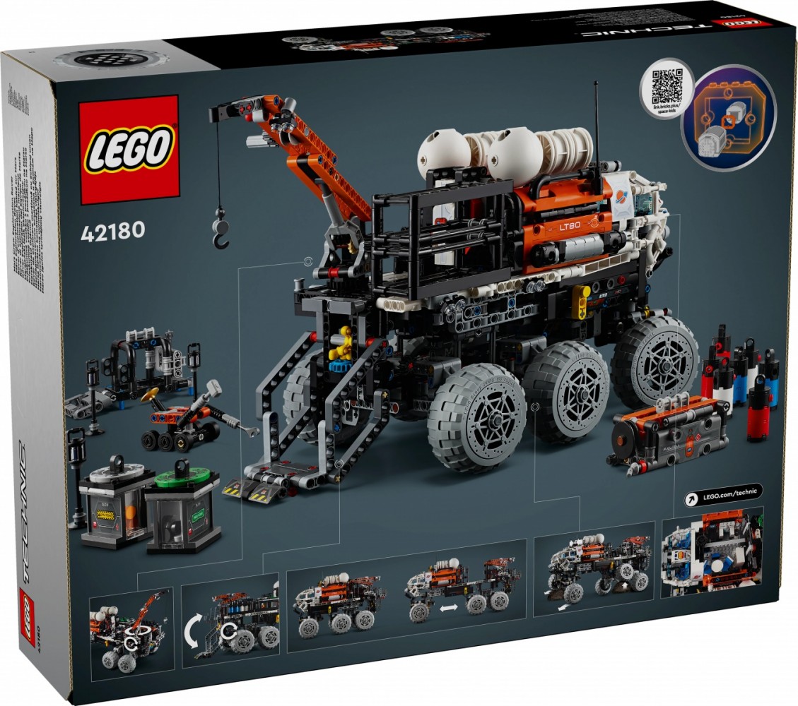 42180 lego® technic marso įgulos tyrinėjimų visureigis