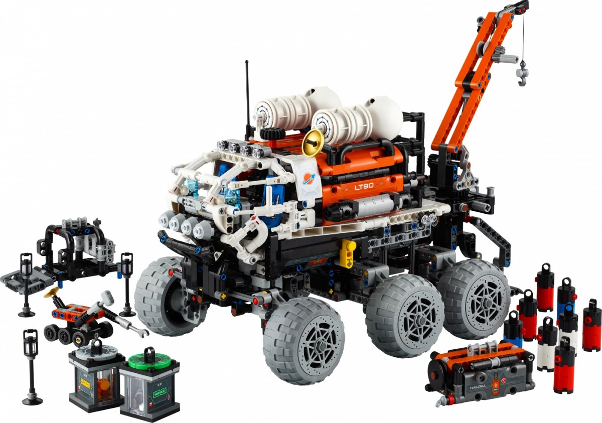 42180 lego® technic marso įgulos tyrinėjimų visureigis