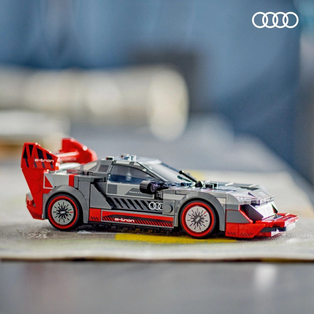 Lenktyninis audi s1 modelis, lego speed champions