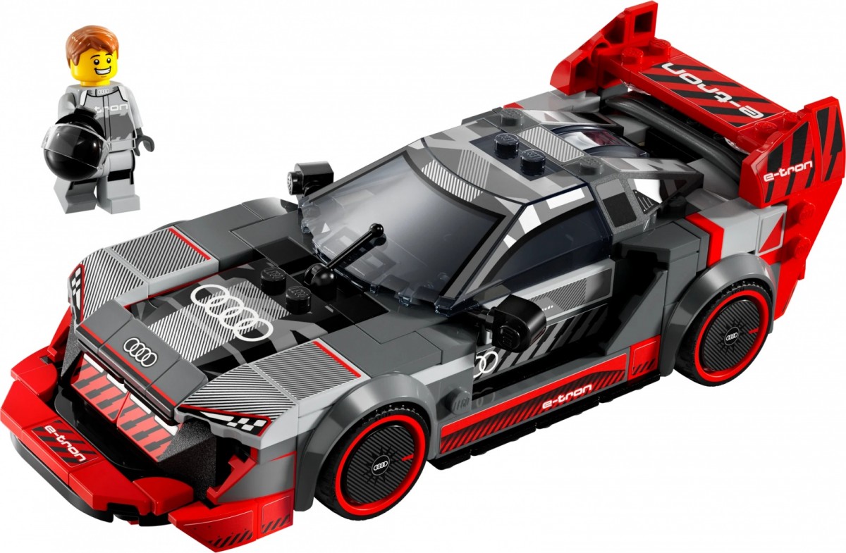 Lenktyninis audi s1 modelis, lego speed champions