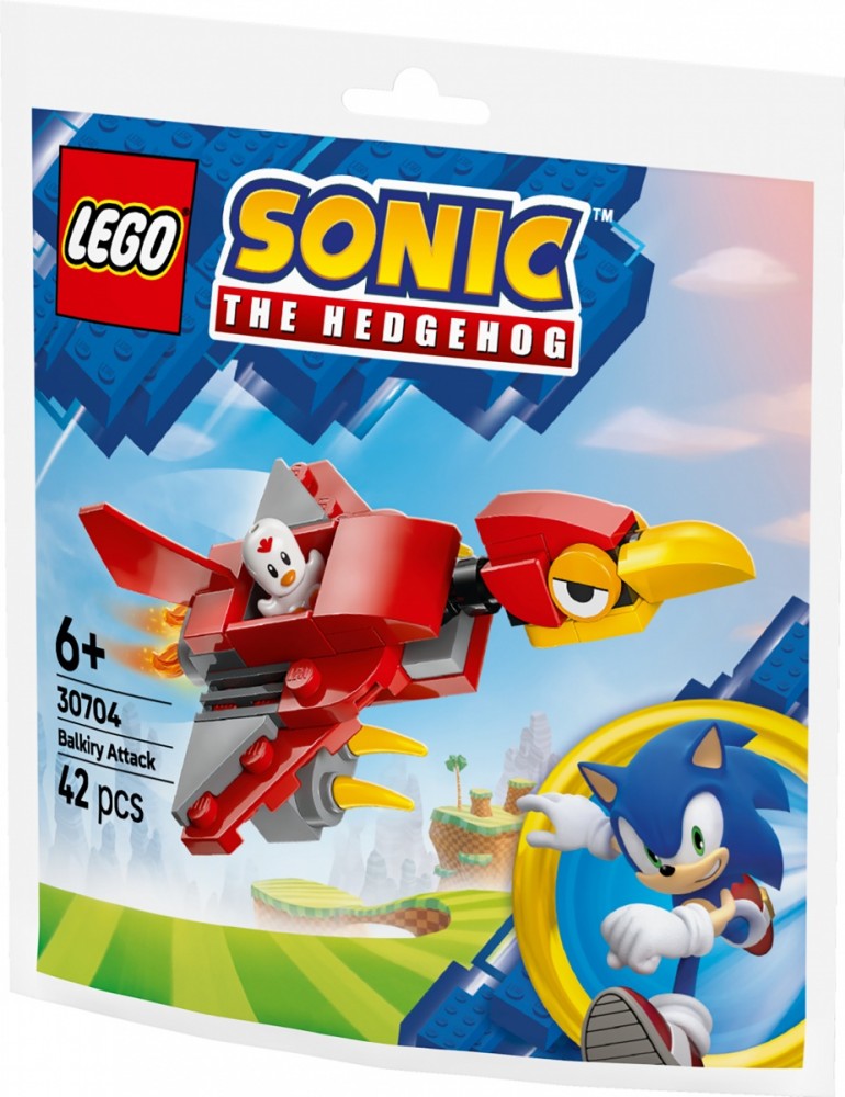 Sonic konstruktorius su balkirės ir clucky figūromis