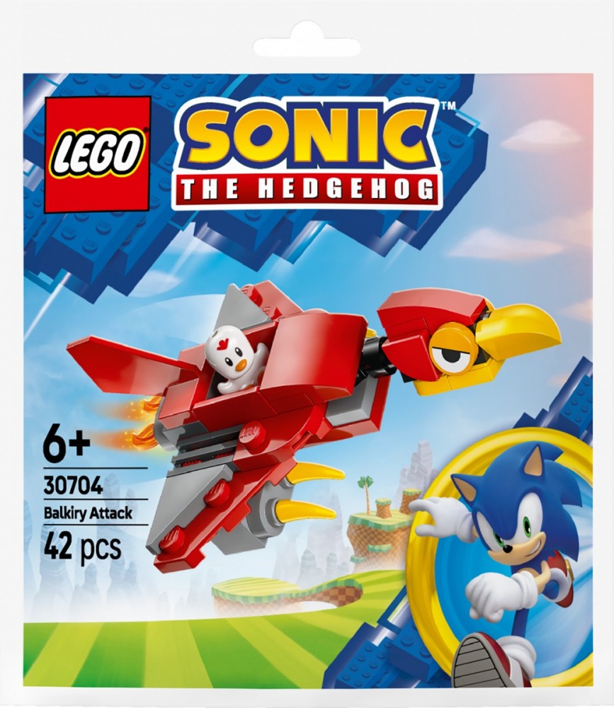 Sonic konstruktorius su balkirės ir clucky figūromis