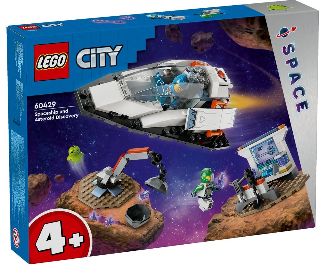 60429 Lego® City Erdvėlaivis Ir Rastas Asteroidas