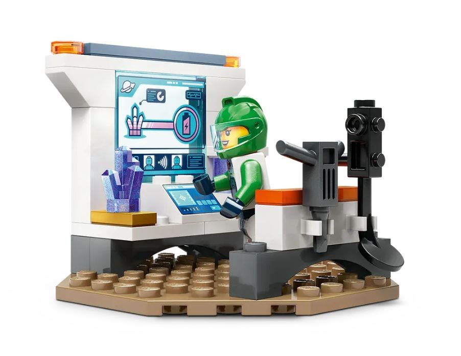 60429 lego® city erdvėlaivis ir rastas asteroidas