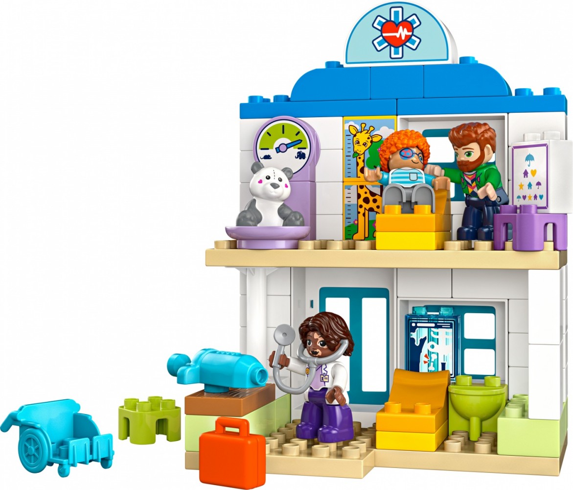 Lego® duplo® pirmasis apsilankymas pas gydytoją