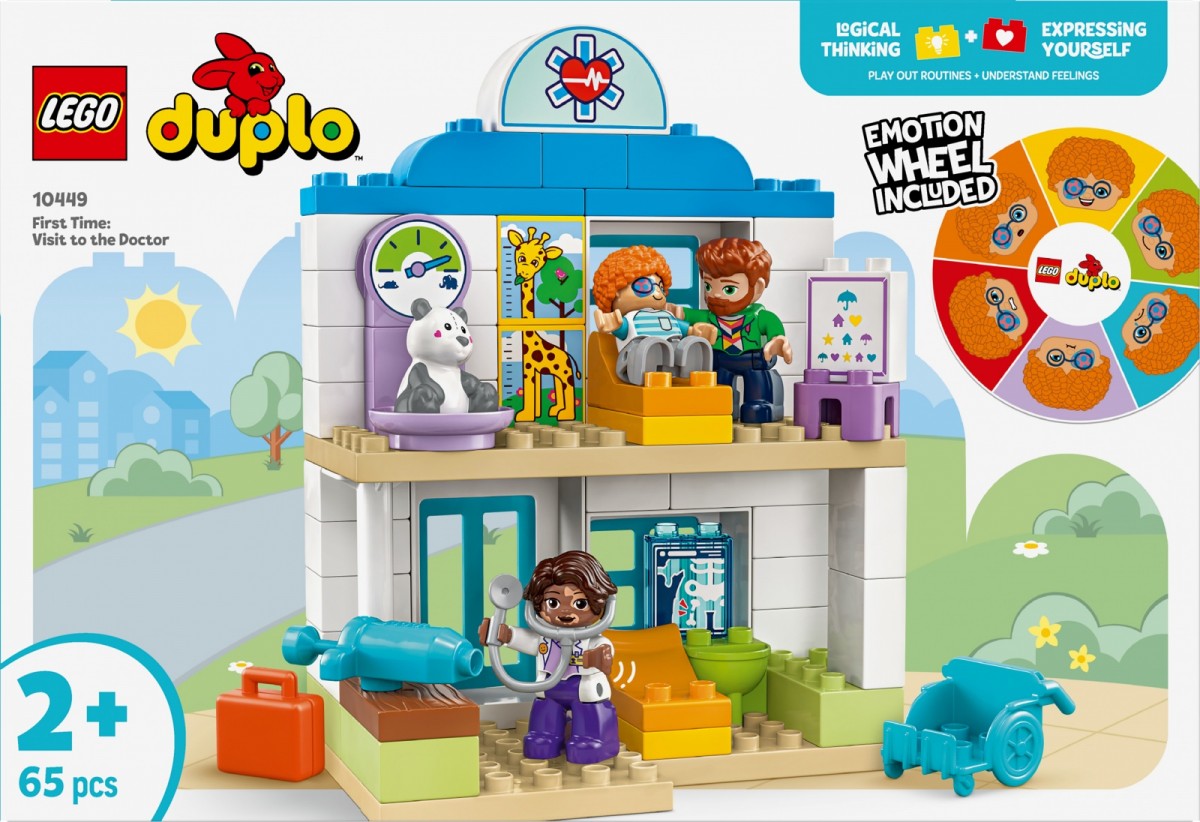 Lego® duplo® pirmasis apsilankymas pas gydytoją