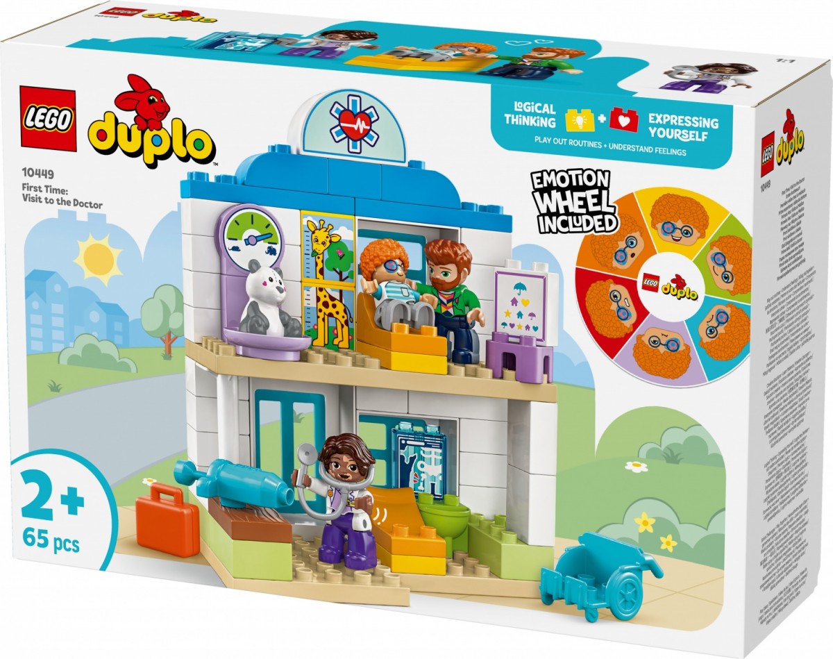 Lego® duplo® pirmasis apsilankymas pas gydytoją