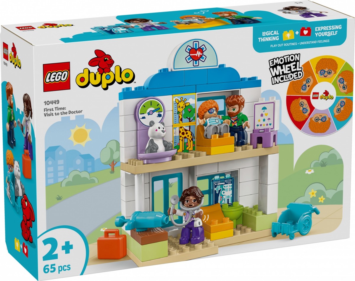 Lego® duplo® pirmasis apsilankymas pas gydytoją