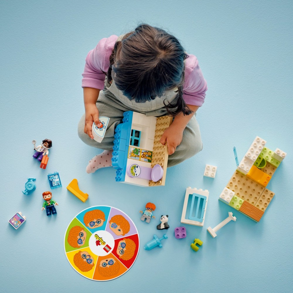 Lego® duplo® pirmasis apsilankymas pas gydytoją