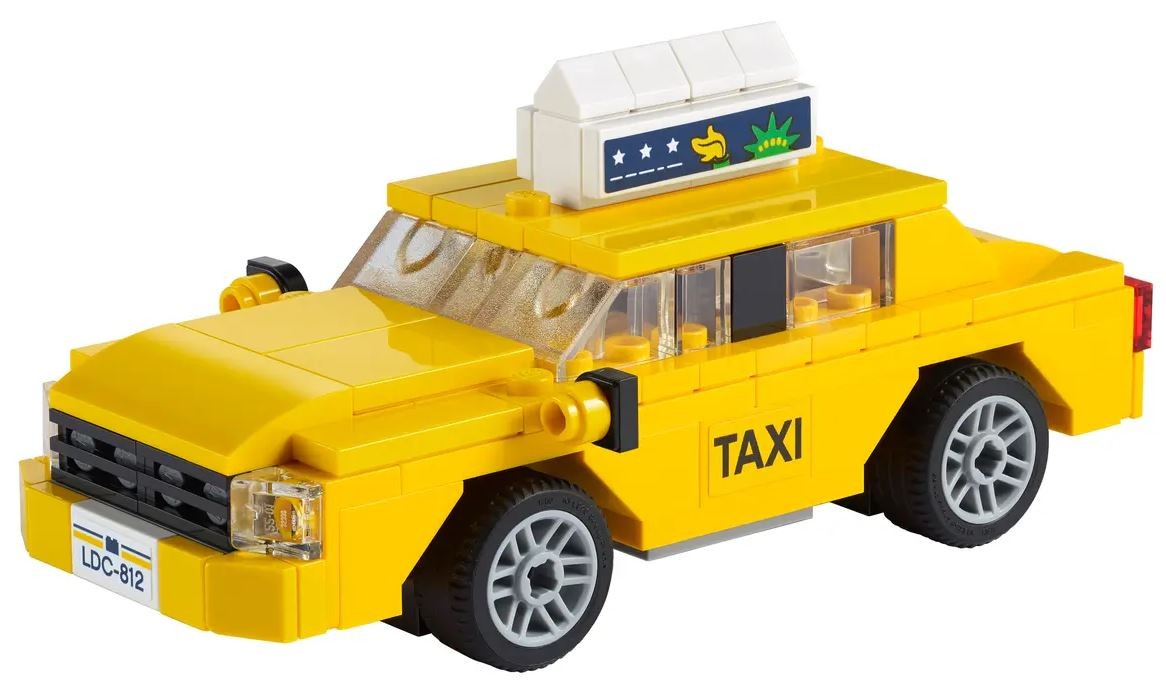 Lego creator geltonas taksi