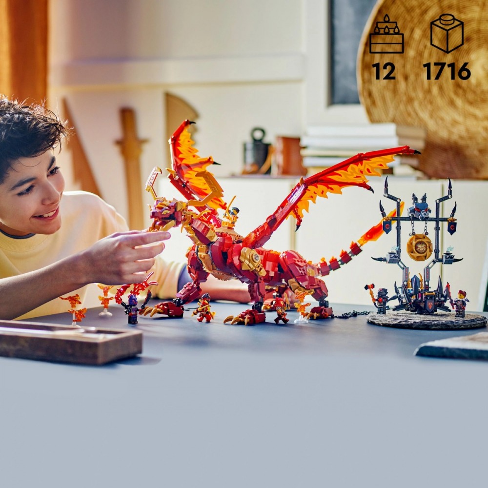 71822 lego® ninjago judėjimo šaltinio drakonė