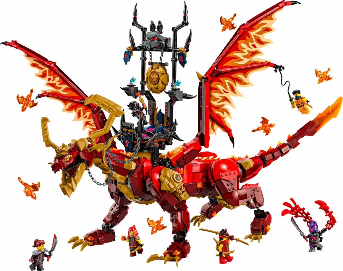 71822 lego® ninjago judėjimo šaltinio drakonė