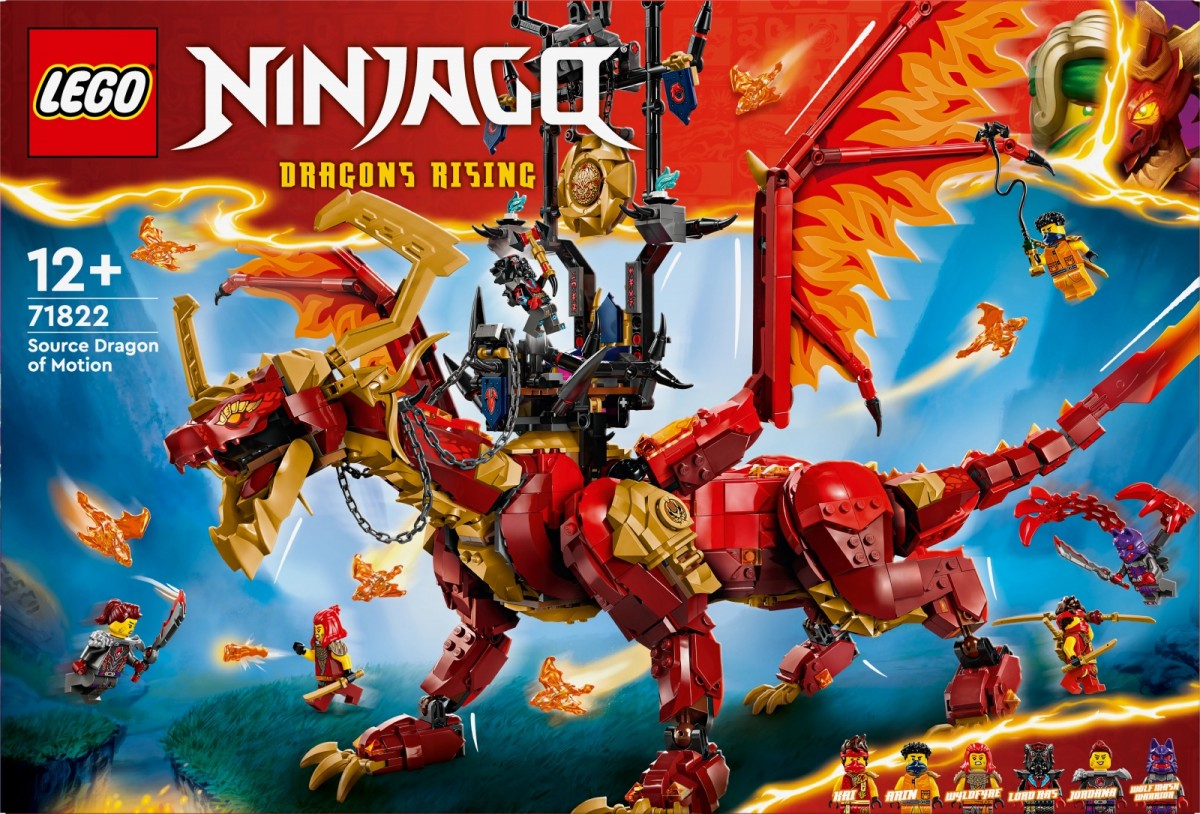 71822 lego® ninjago judėjimo šaltinio drakonė