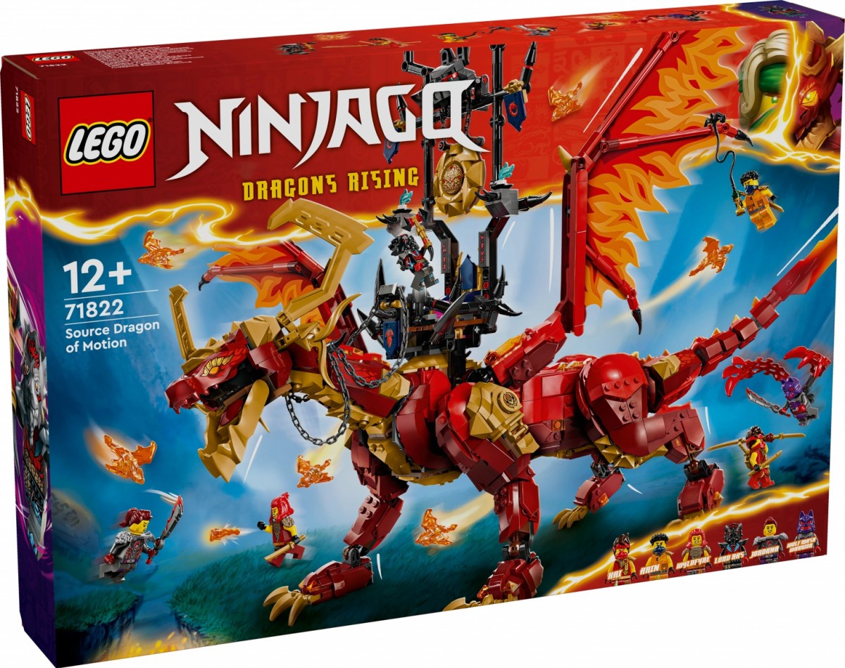 71822 Lego® Ninjago Judėjimo Šaltinio Drakonė