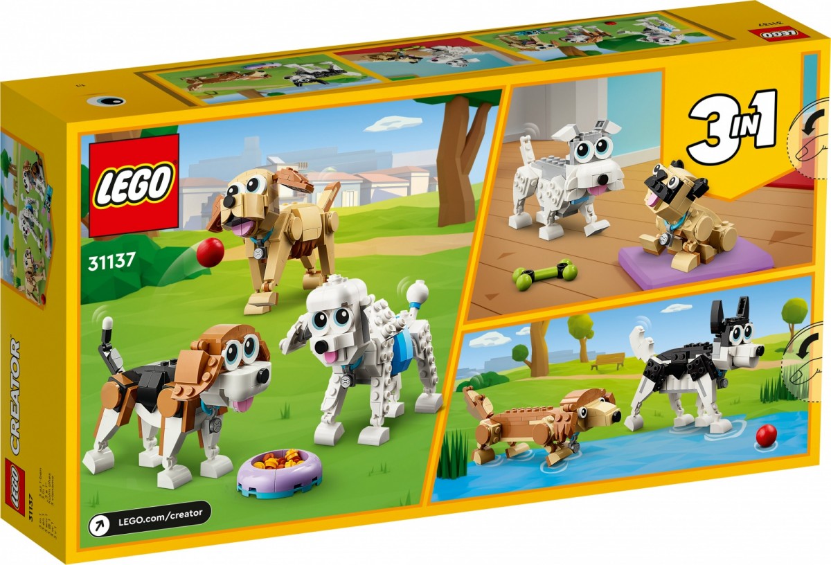 31137 lego® creator žavūs šunys