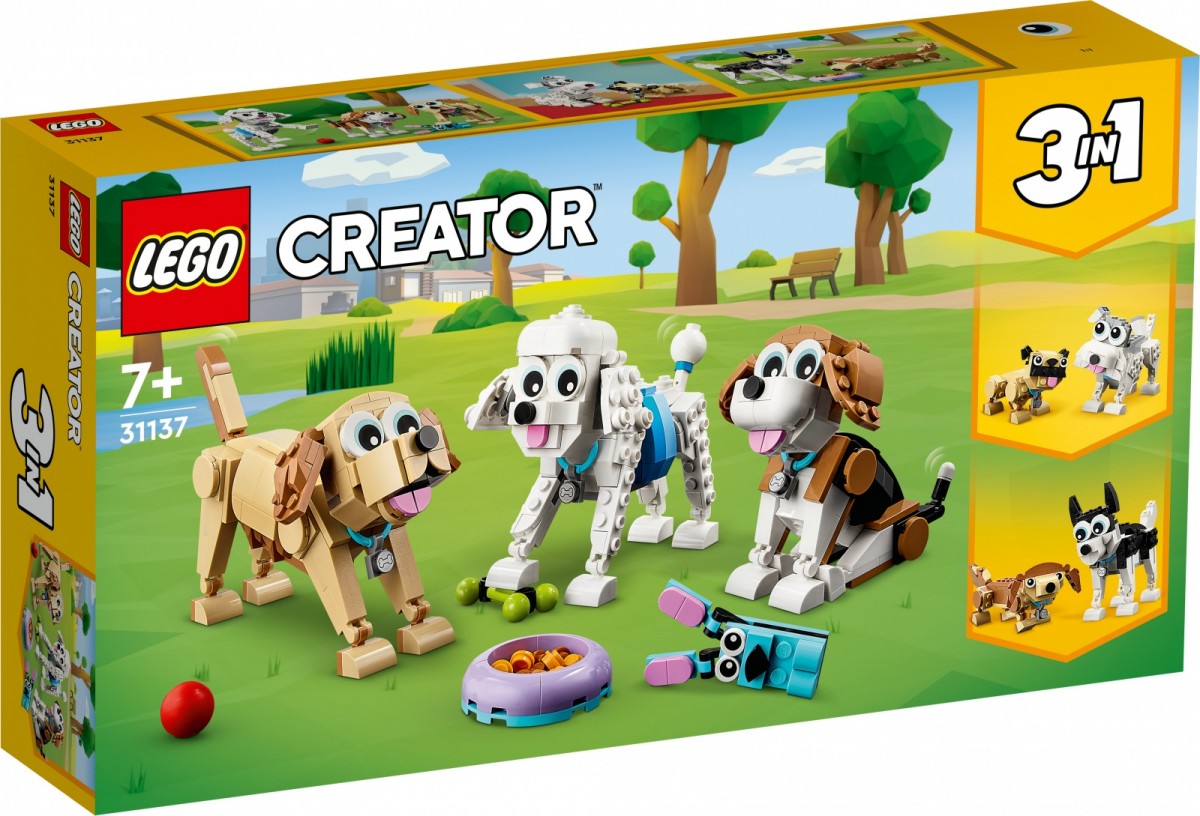 31137 lego® creator žavūs šunys