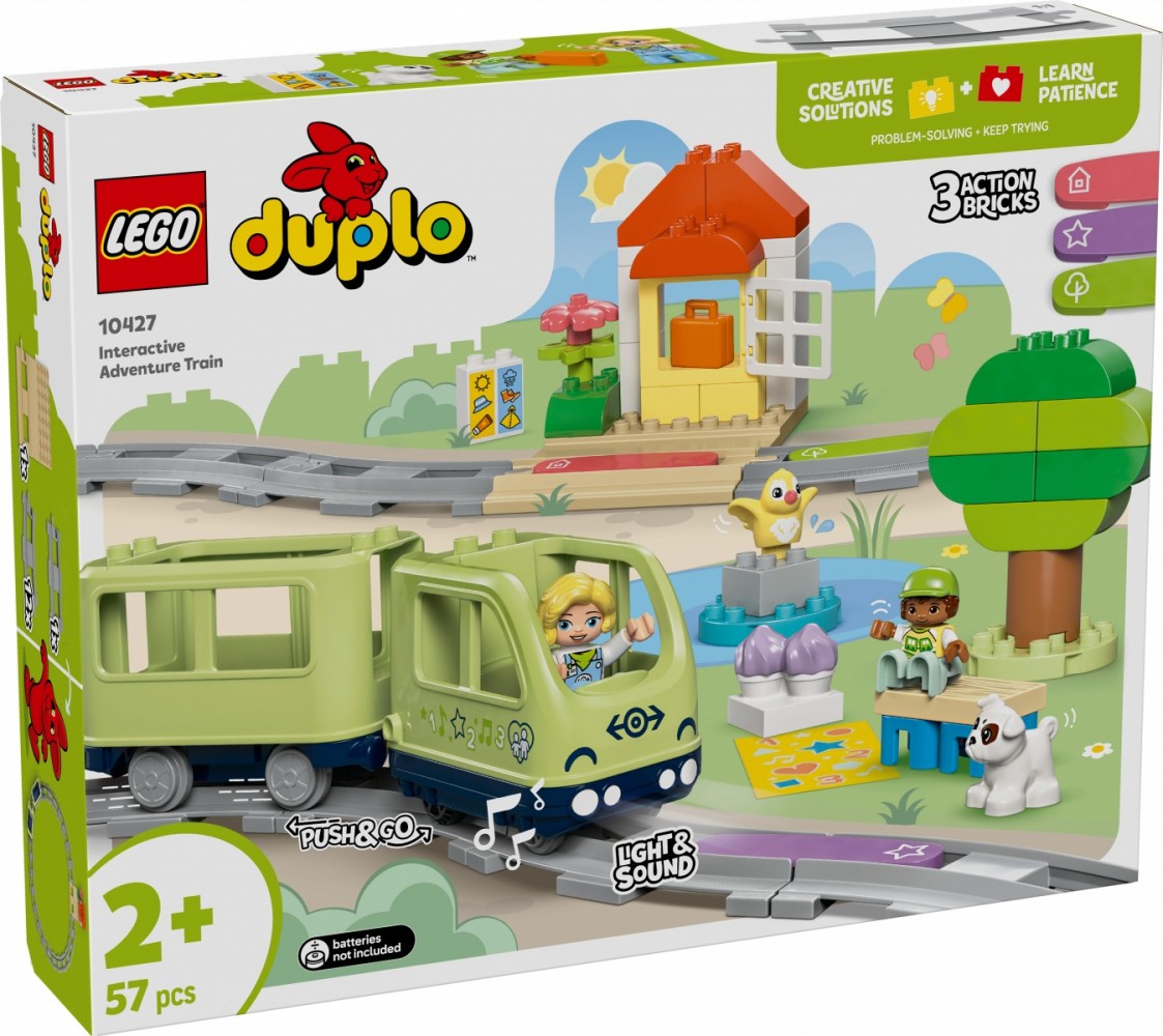 Interaktyvus traukinys nuotykiams lego® duplo®