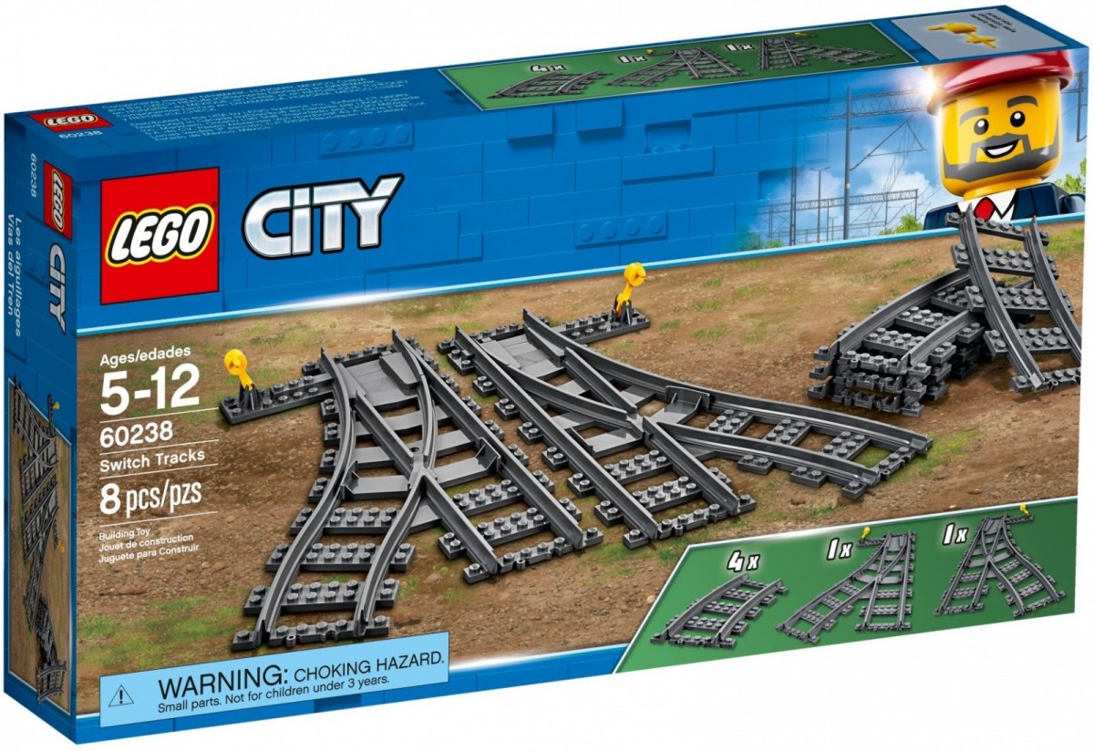 60238 Lego® City Bėgių Iešmai