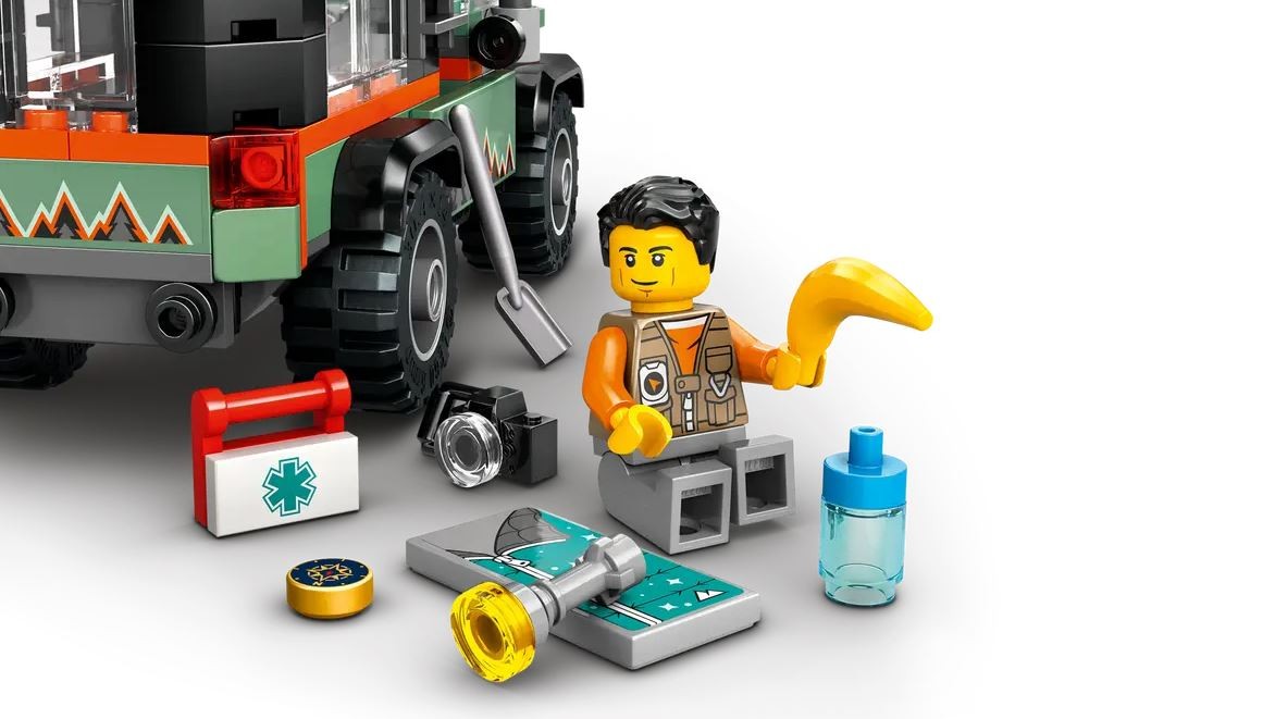 60447 lego® city 4x4 kalnų visureigis
