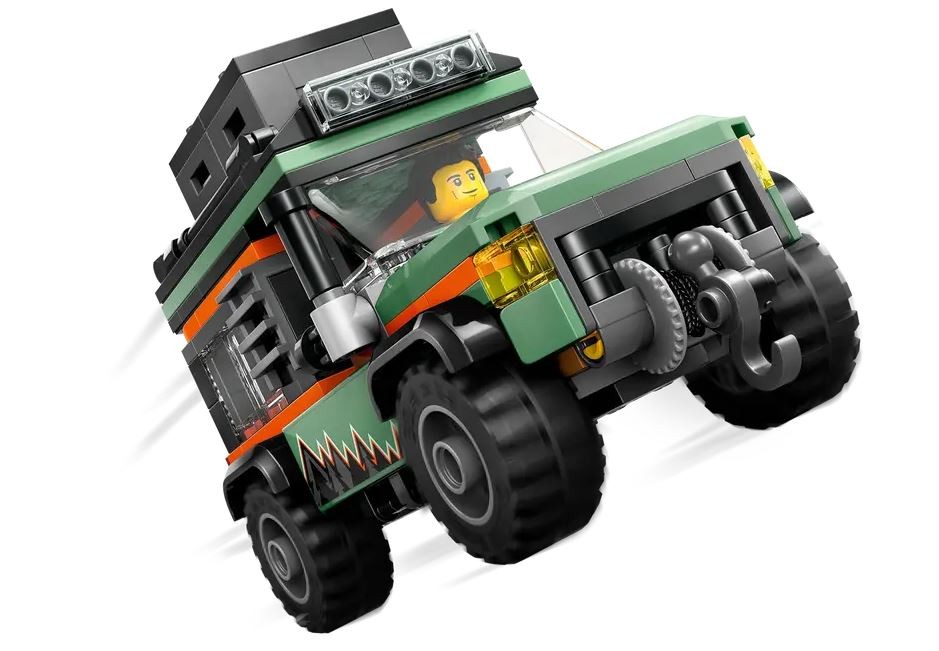 60447 lego® city 4x4 kalnų visureigis