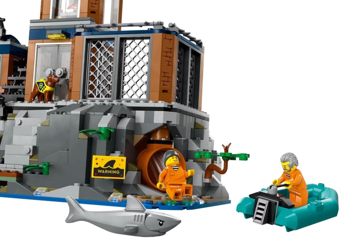 60419 lego® city policijos kalėjimo sala
