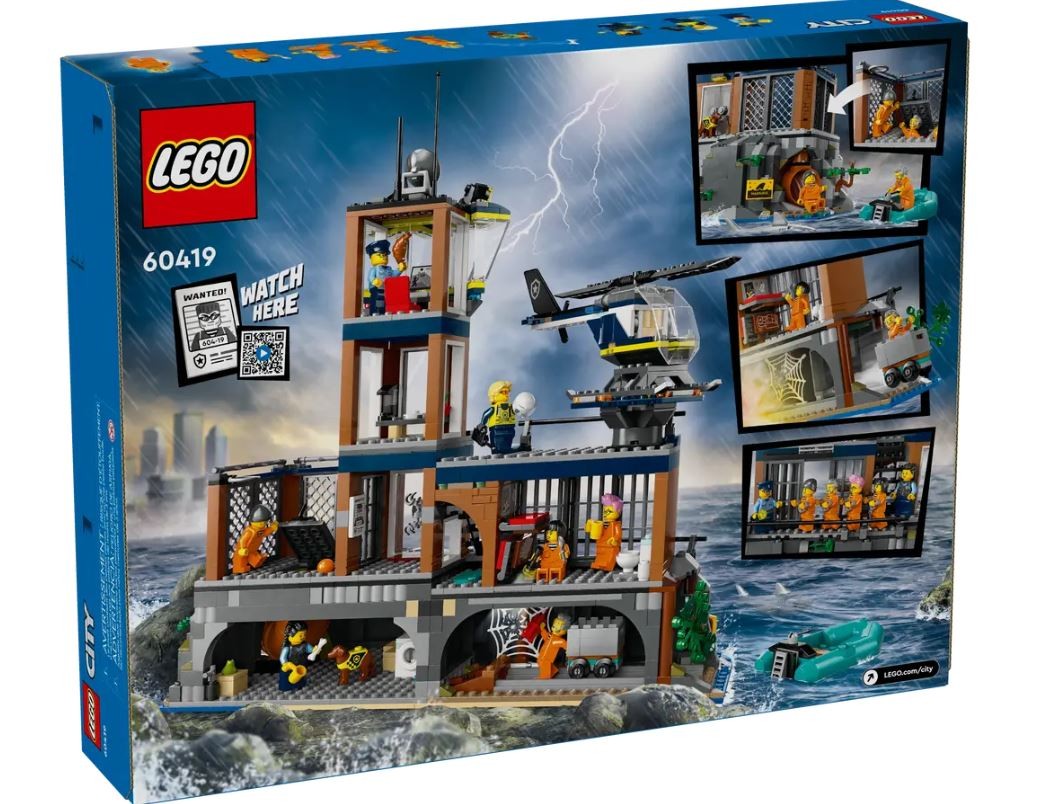 60419 lego® city policijos kalėjimo sala
