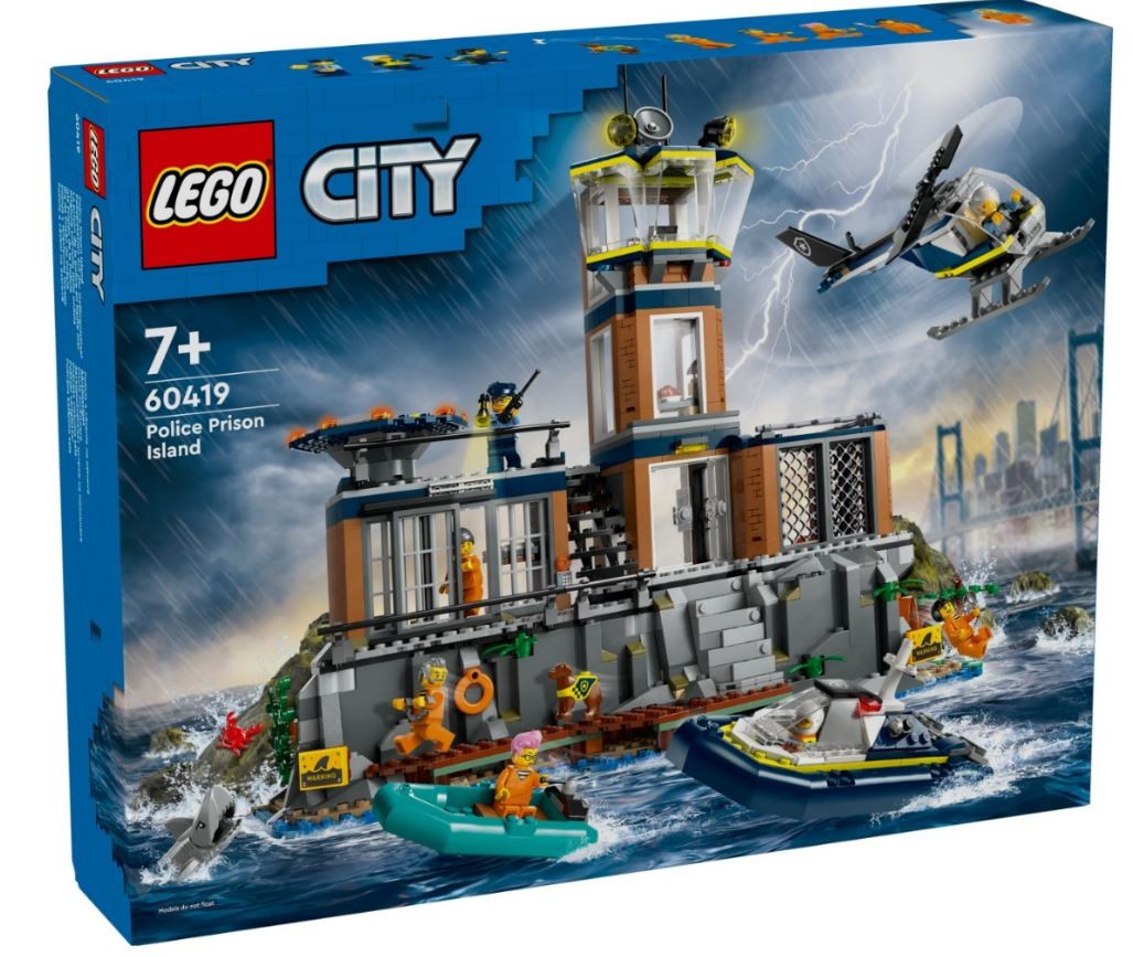 60419 lego® city policijos kalėjimo sala