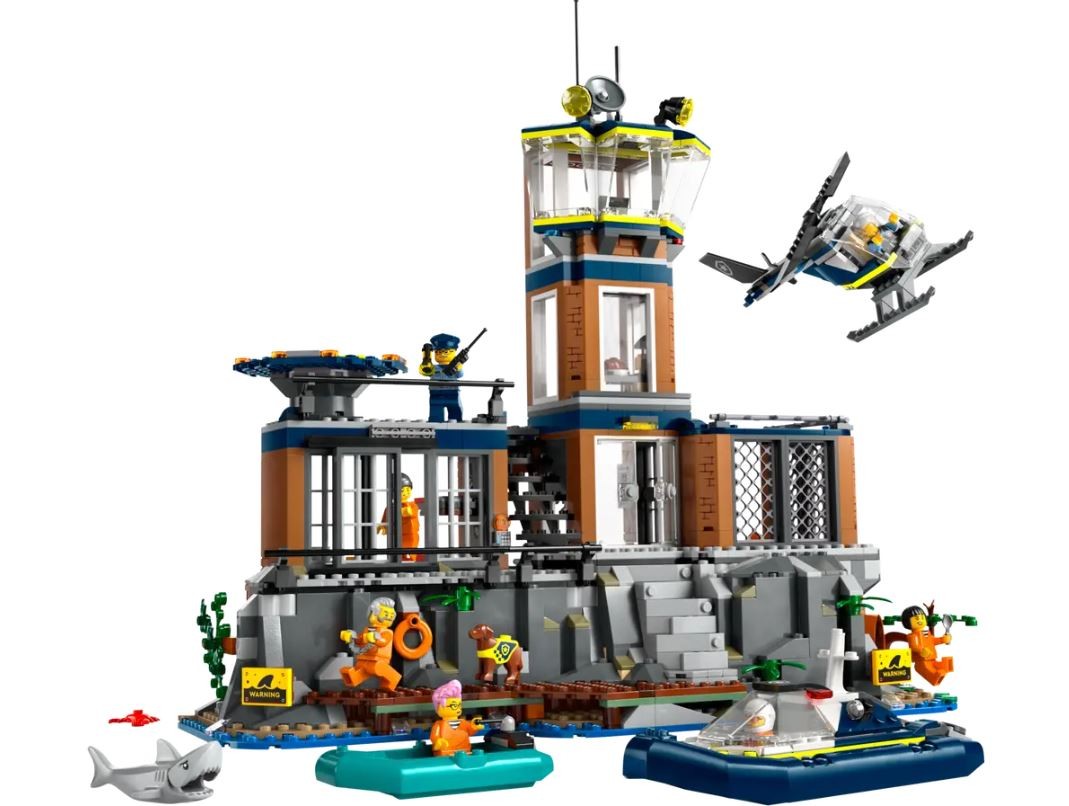 60419 lego® city policijos kalėjimo sala