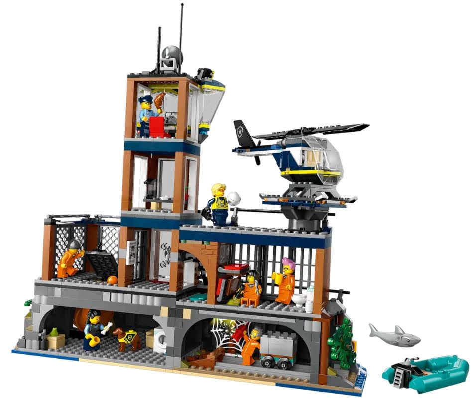 60419 lego® city policijos kalėjimo sala