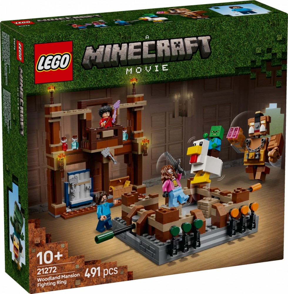 21272 lego® minecraft miško dvaro kovų žiedas
