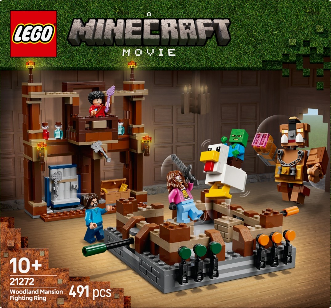 21272 lego® minecraft miško dvaro kovų žiedas