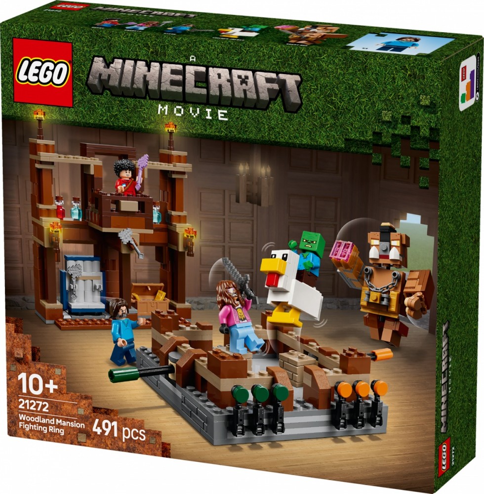 21272 lego® minecraft miško dvaro kovų žiedas