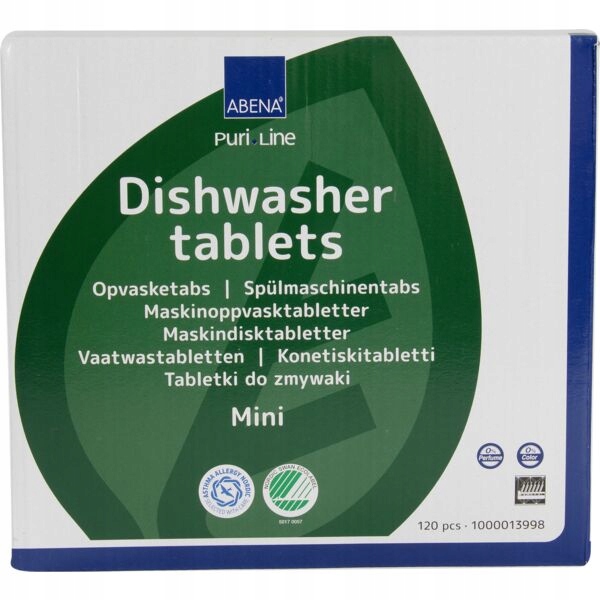 Abena puri-line mini indaplovės kapsulės, 120 vnt