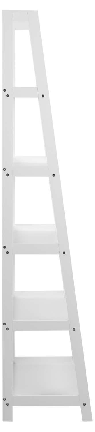 Plaukts ar 5 plauktiem, balts, 63 × 40 × 180 cm 3