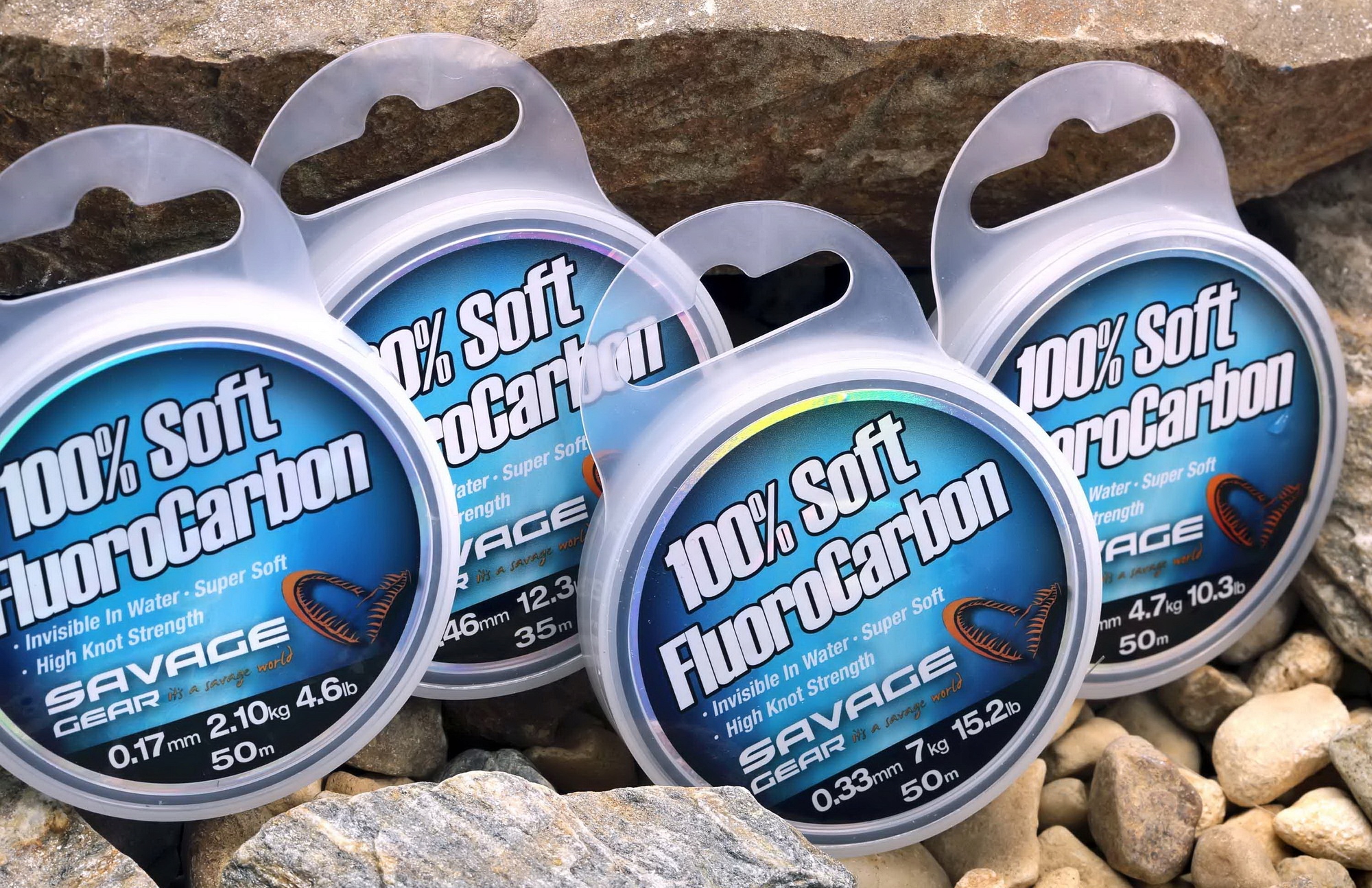Valas Savage Gear Soft Fluoro Carbon, 0.26 mm, 50 m