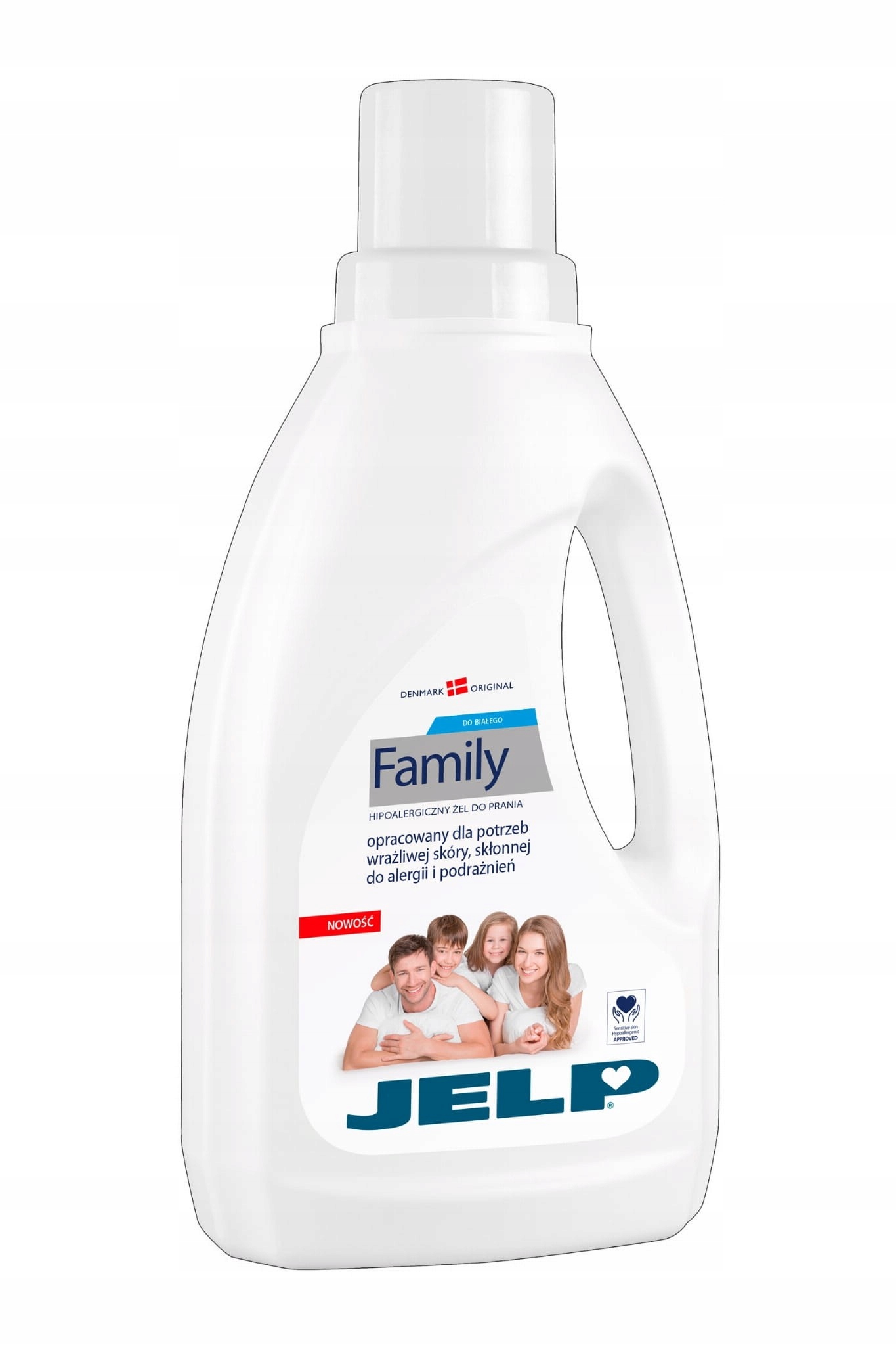 Hipoalerginis skalbimo gelis Jelp Family, 2 l