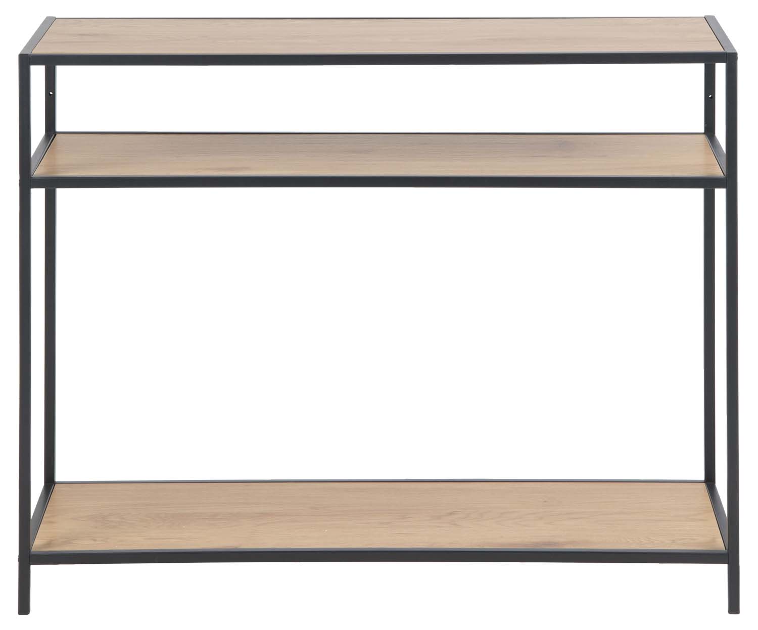 Konsoles galds SEAFORD ar plauktiem, Sonoma ozola, 100 x 35 x 79 cm 2