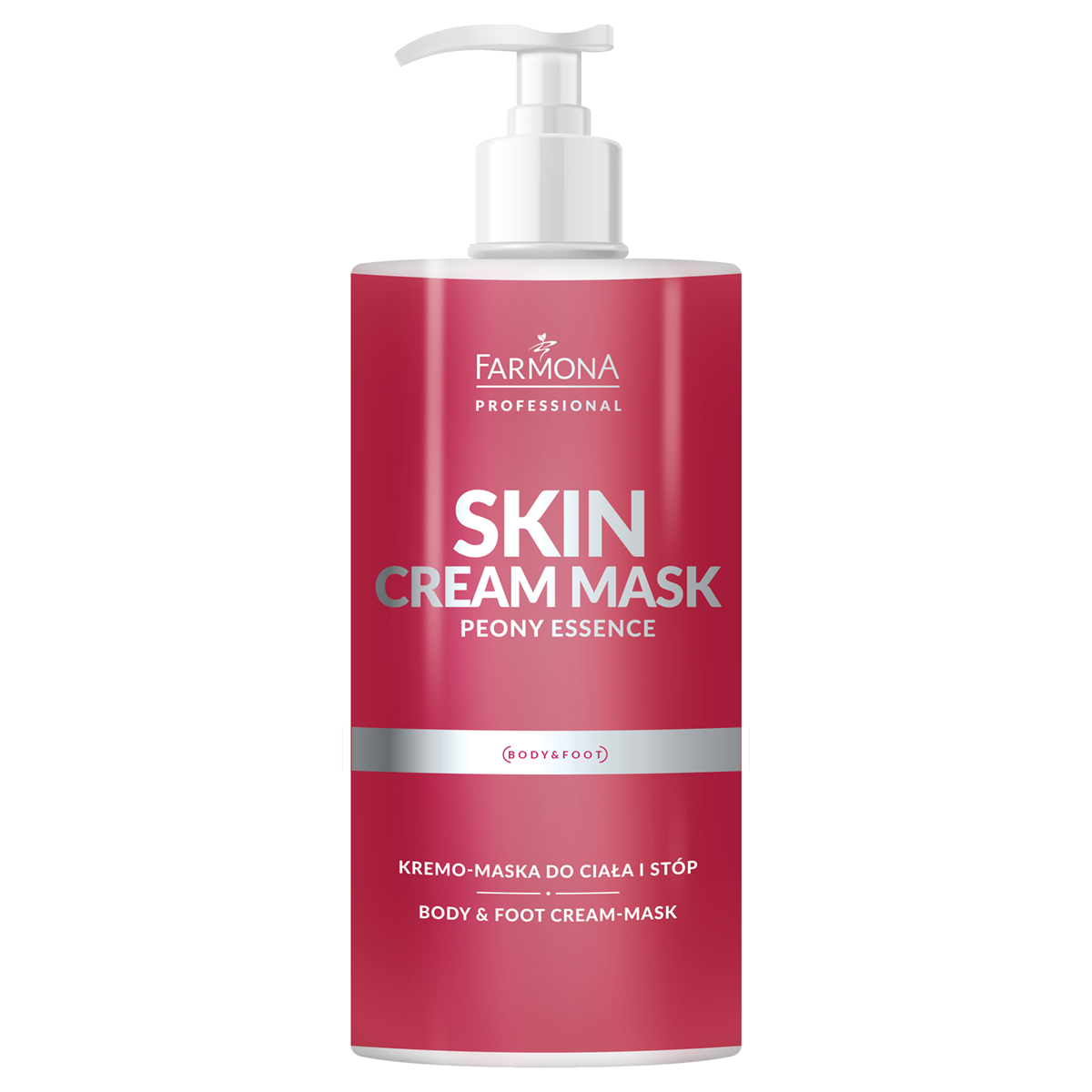 Kūno ir pėdų kremas Farmona Skin Cream Mask Peony Essence, 500 ml