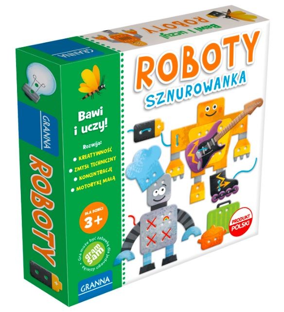 Kūrybinis žaidimas vaikams robotai, 3+, spalvotas, robotų įsimankštinimas