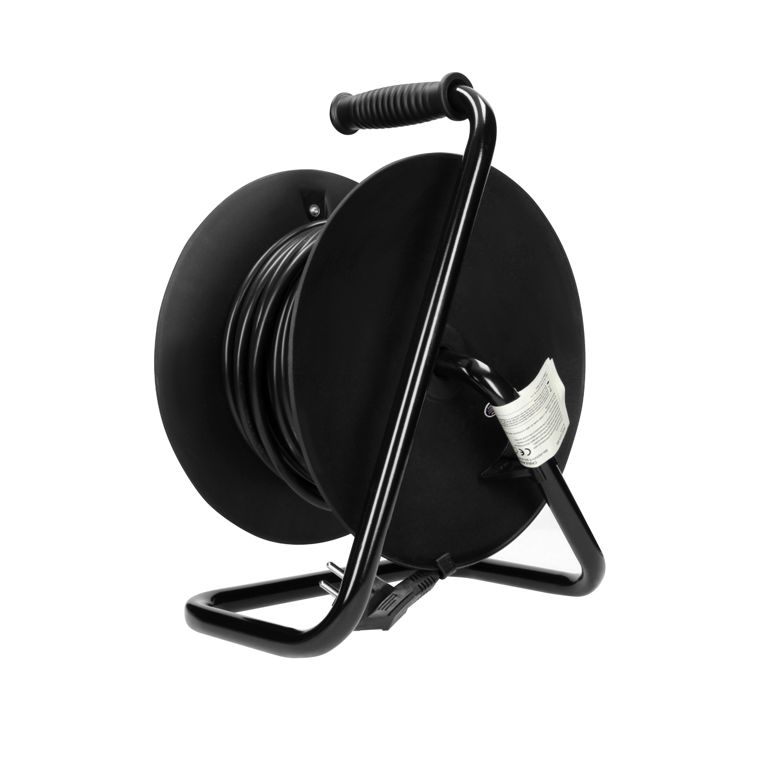 Mini ilgintuvas 4 lizdai 2p+z 15 m or-ae-1339/g(gs) schuko pilka