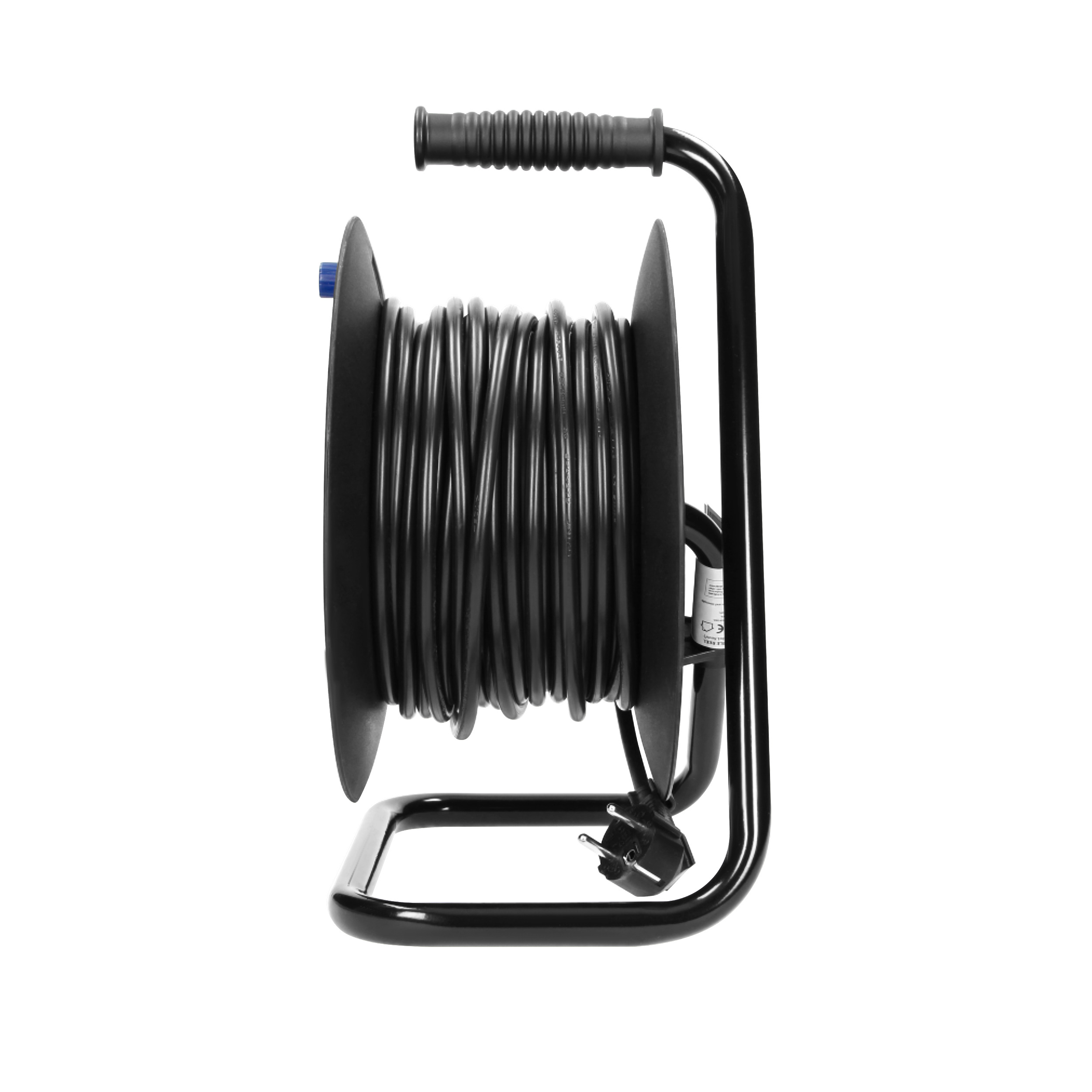 Mini ilgintuvas 4 lizdai 2p+z 15 m or-ae-1339/g(gs) schuko pilka