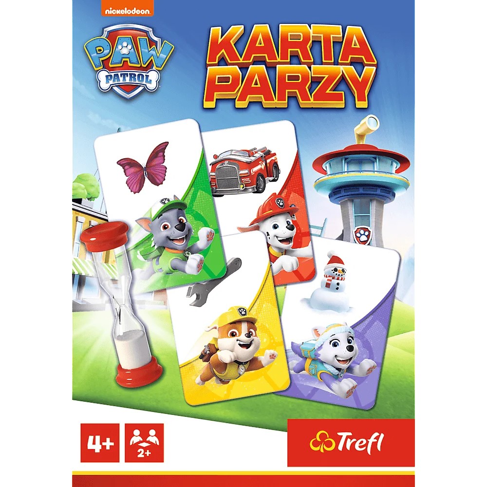 Kelioninis kortų žaidimas karta parzy su šunyčių patruliu
