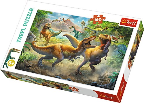 Dėlionė Trefl Fighting Tyrannosaurs, 160 d.