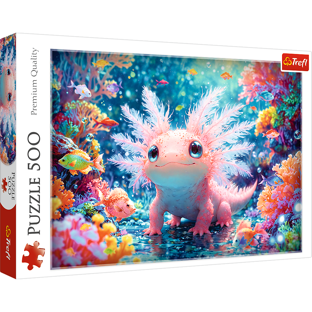 Dėlionė „Axolotl“, 500 detalių, 48 × 34 cm