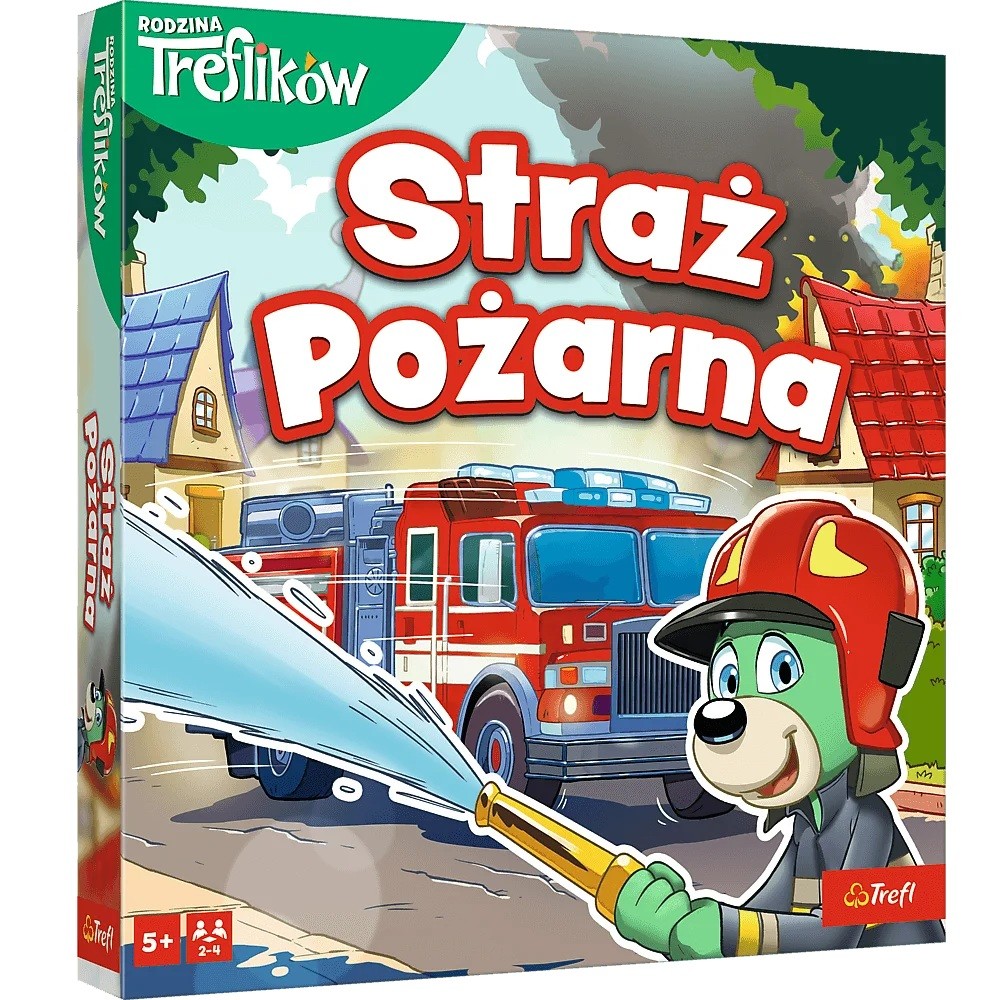 Stalo žaidimas „treflikų šeimos gaisrininkai“