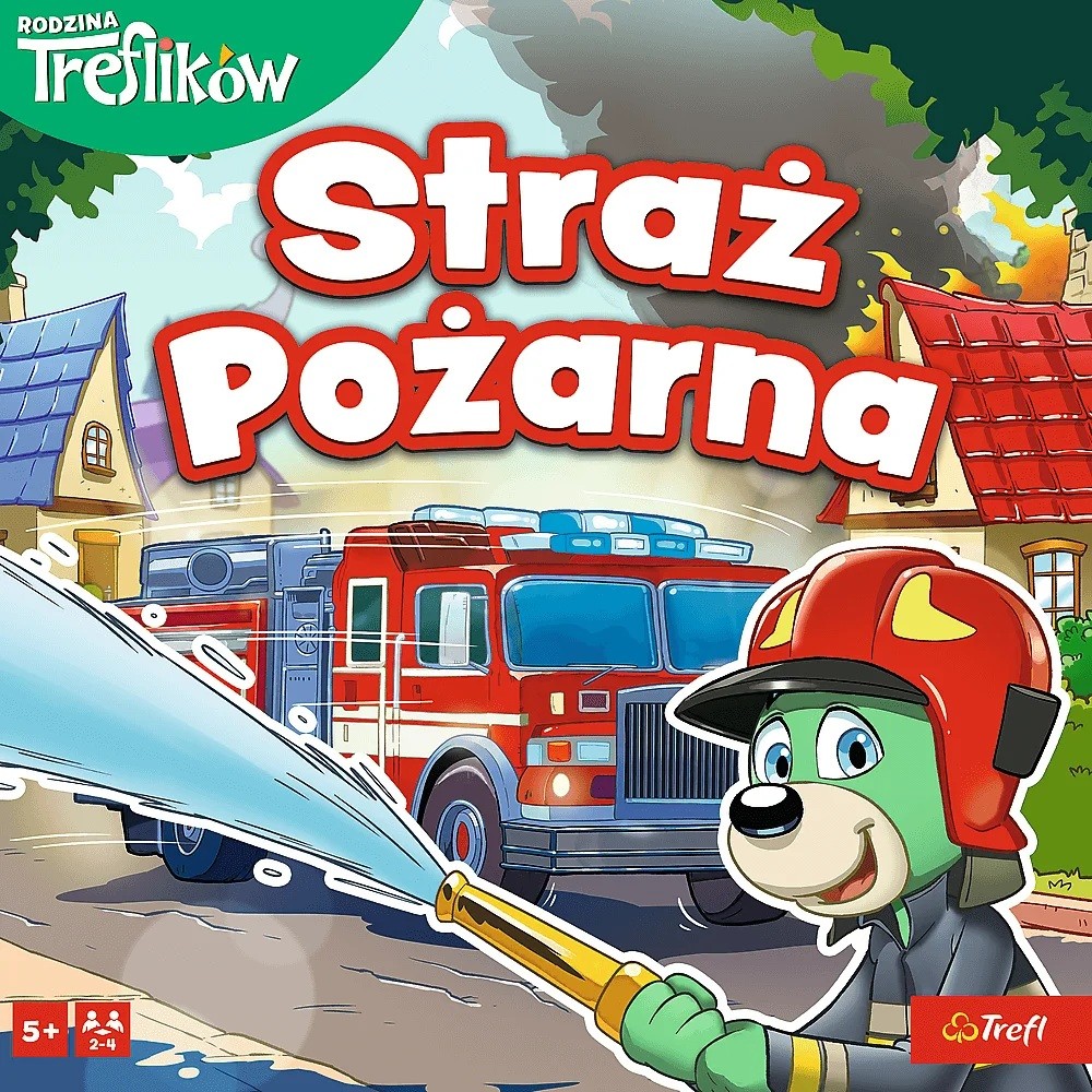 Stalo žaidimas „treflikų šeimos gaisrininkai“
