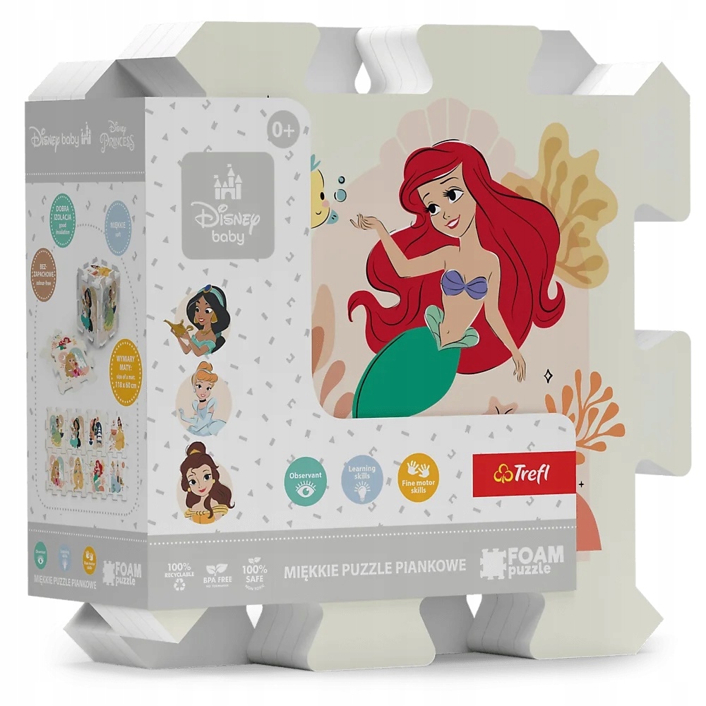 Disney princesių dėlionė-kilimėlis