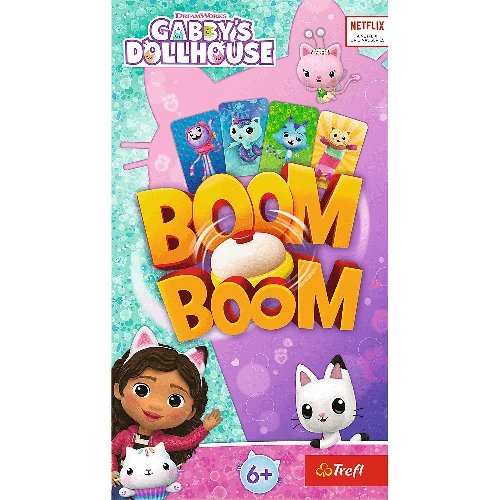 Šeimos žaidimas boom boom gabi katinėlių namelis