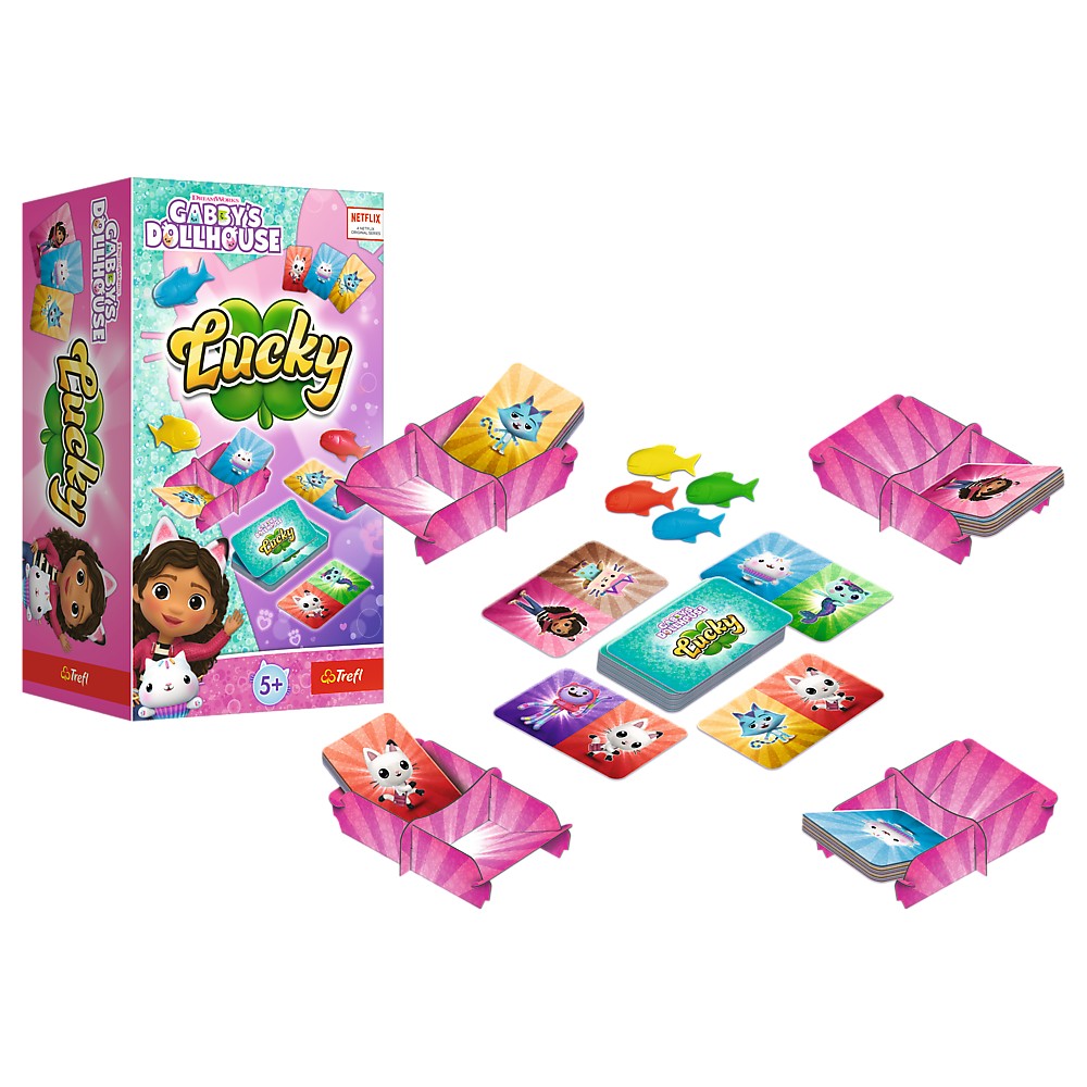 Trefl žaidimas lucky gabbys dollhouse 02592
